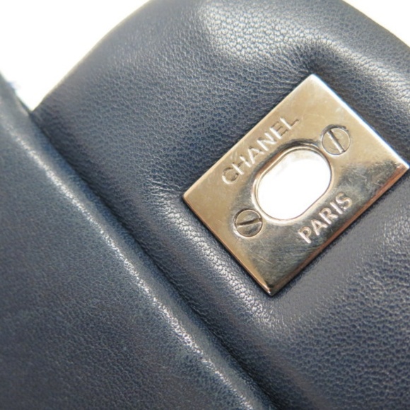 Chanel Maxi Single Flap Bag Very Dark Teal - Picture 8 of 8